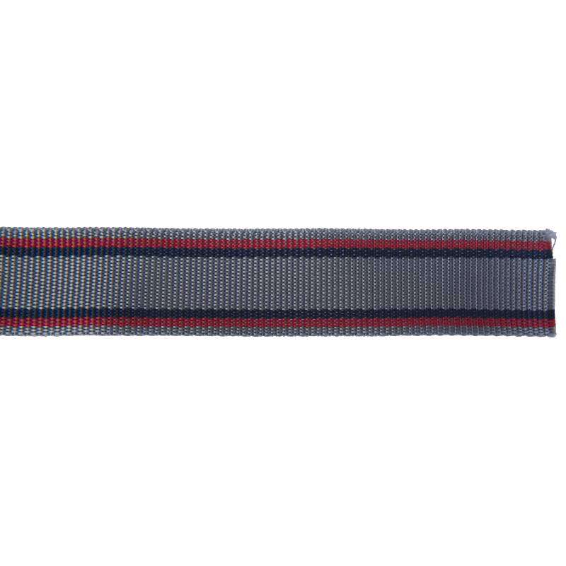 Image du produit Sangle Polypropyl&egrave;ne - Gris/Bleu/Blanc - 1321 - 40 mm (vendu au m&egrave;tre)