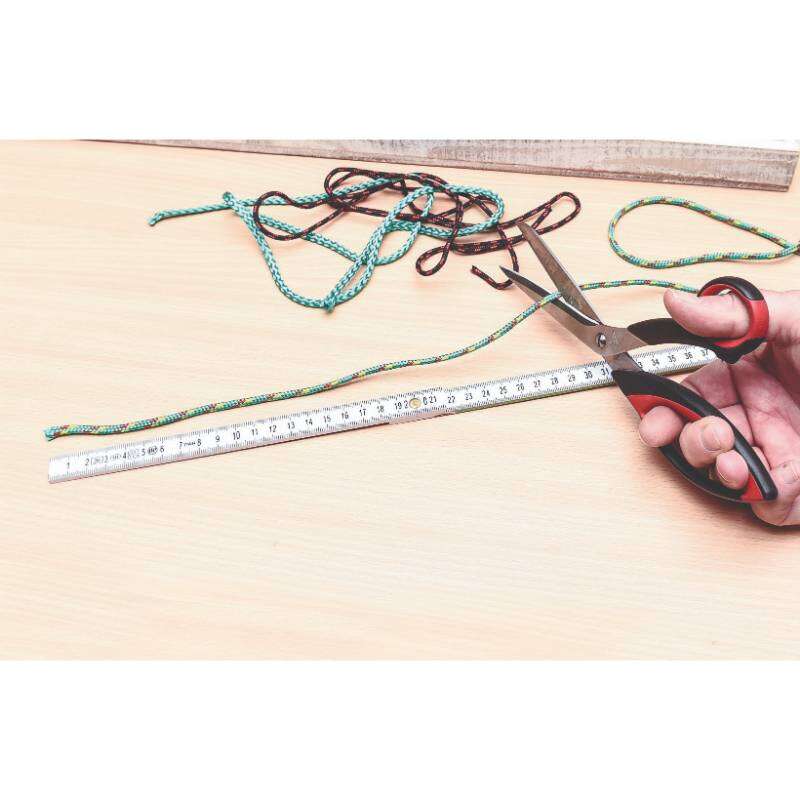 Image du produit Corde Polypropyl&egrave;ne - Noir/Rouge - &Oslash; 3 mm - 20 m - 25Kg
