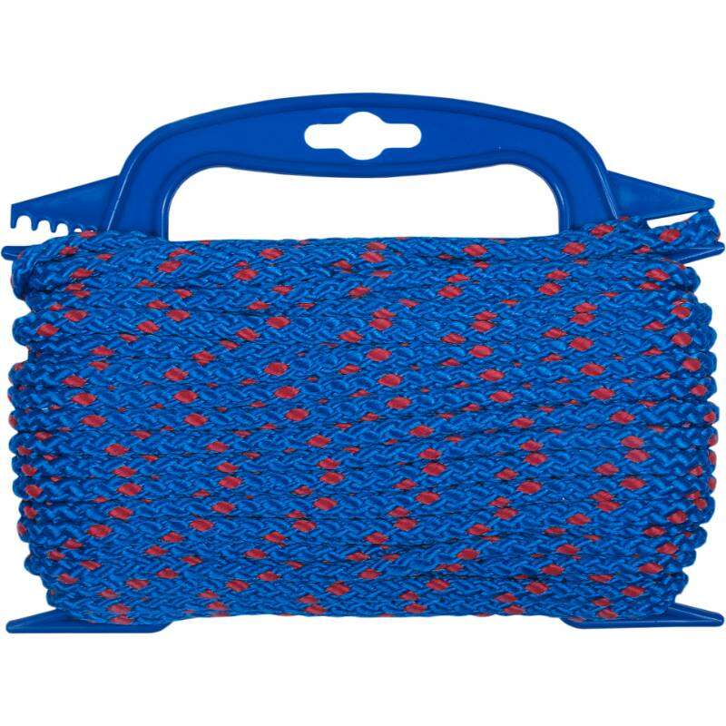 Image du produit Corde Polypropyl&egrave;ne - Bleu/Rouge - &Oslash; 6 mm - 20 m - 73Kg