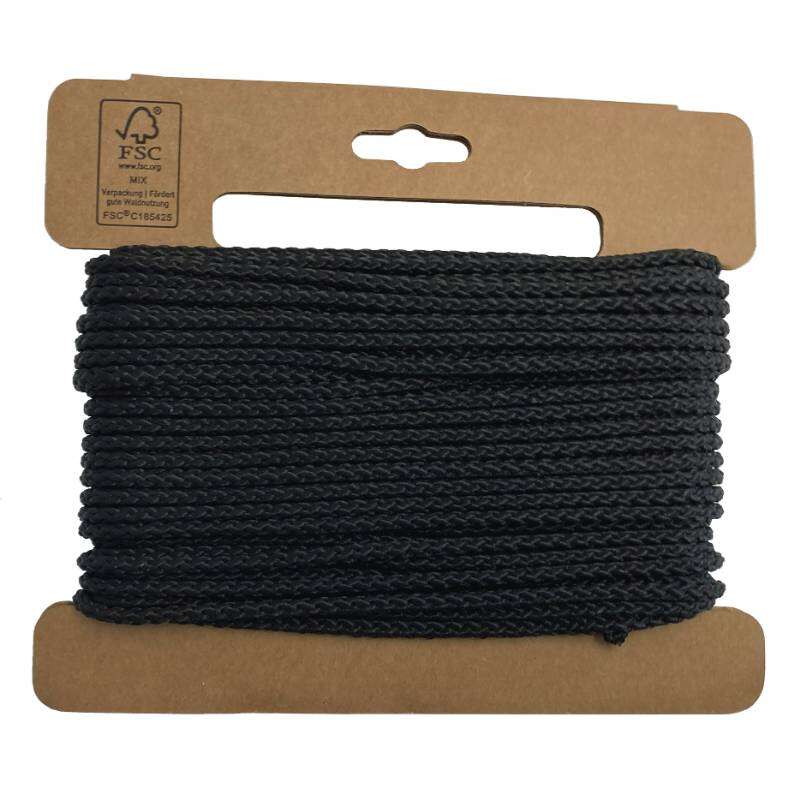Image du produit Corde Polypropyl&egrave;ne - Noir - &Oslash; 4 mm - 20 m - 30Kg