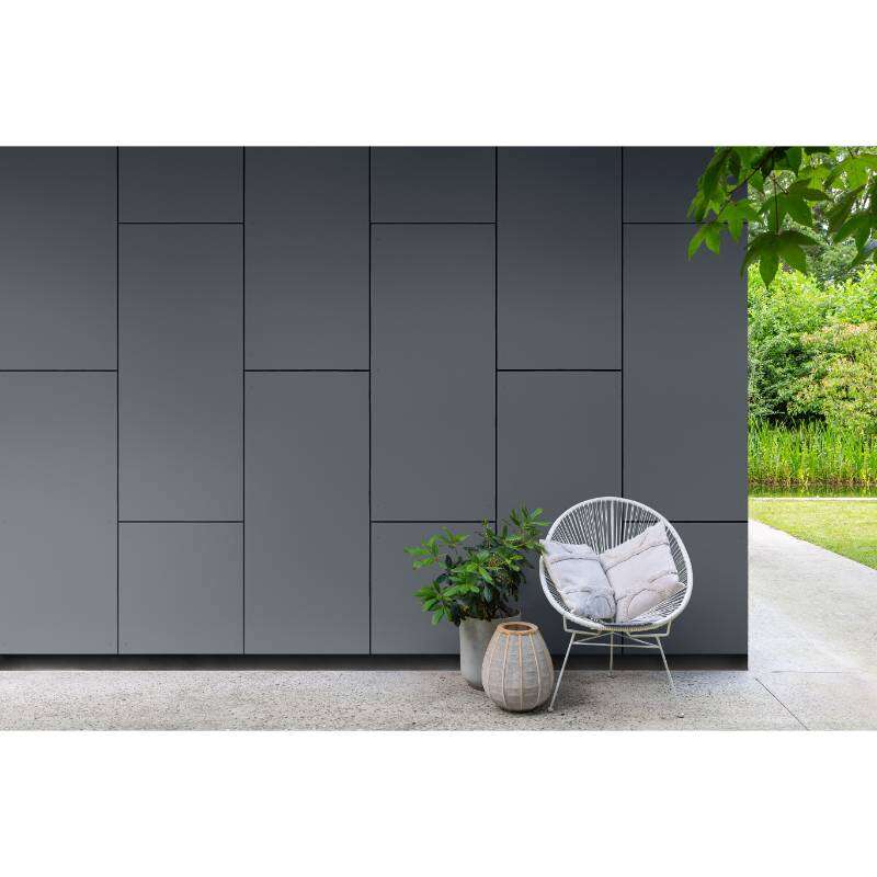 Image du produit Equitone&reg; (Coloura) - Gris anthracite (RAL 7016) - Bords rectifi&eacute;s - 8 x 1250 x 3100 mm