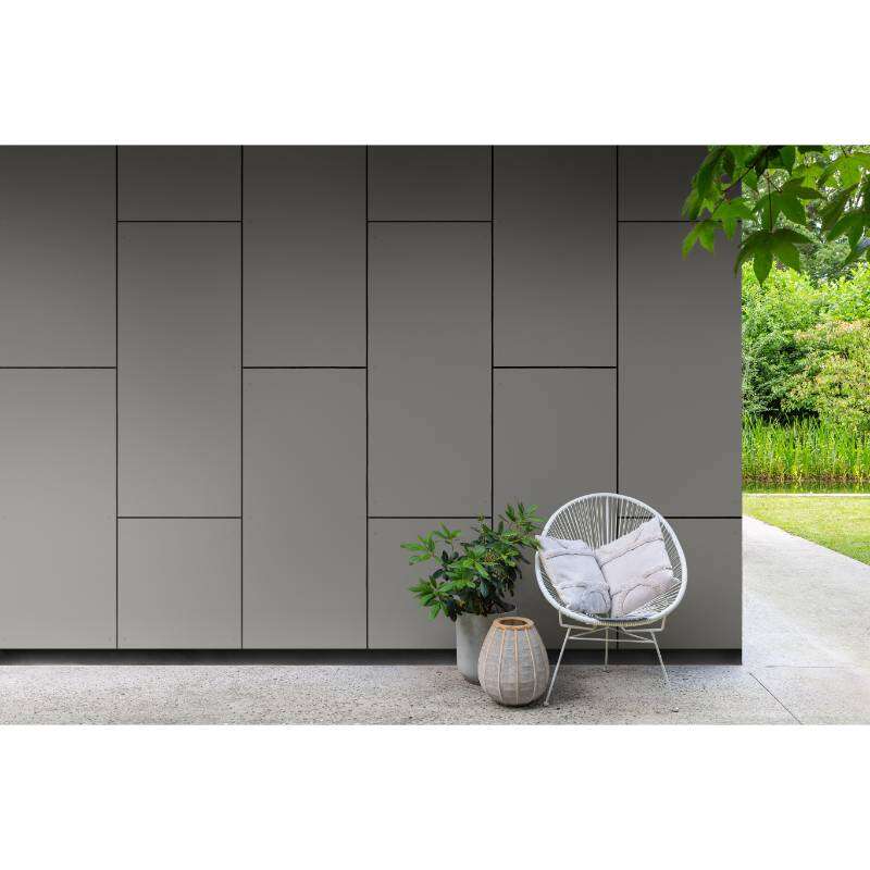 Image du produit Equitone&reg; (Coloura) - Gris Quartz ( RAL 7039) - Bords rectifi&eacute;s - 8 x 1250 x 3100 mm