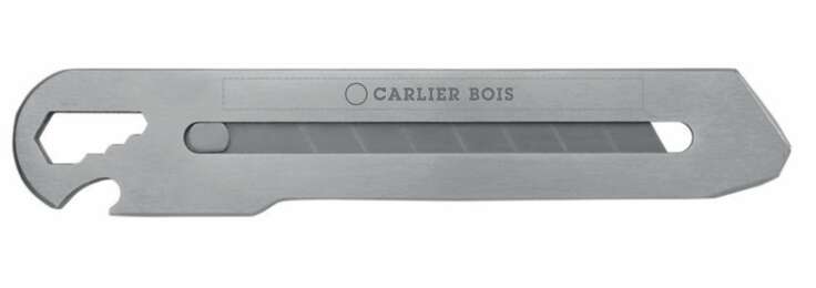 Image du produit IRONSIDE&reg;- Cutter &agrave; Lame R&eacute;tractable - Corps en Inox - 1 Lame s&eacute;cable - 18 mm