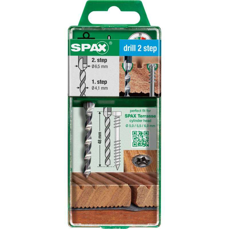 Image du produit SPAX&reg;- Foret &eacute;tag&eacute; pour Pr&eacute;-per&ccedil;age de Lame de Terrasse - (1 pi&egrave;ce)