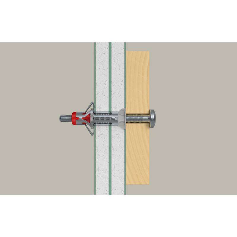 Image du produit FISCHER - Cheville corps creux DuoHM, avec vis t&ecirc;te cylindrique (TX)
