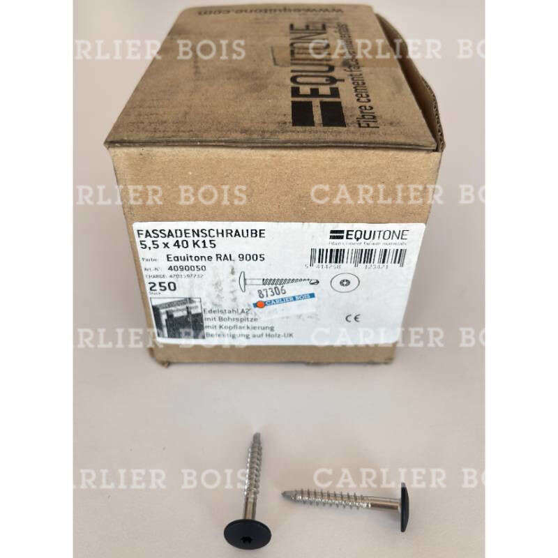 Image du produit Equitone&reg; (Coloura) - Vis - &Oslash; 5,5 x 40 mm - (250 pi&egrave;ces)