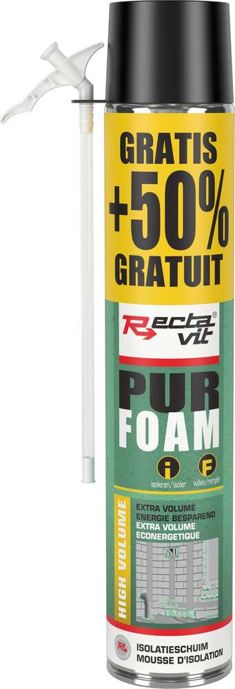 Image du produit Rectavit - Mousse Isolation Pur Foam PROMO (750 ml )