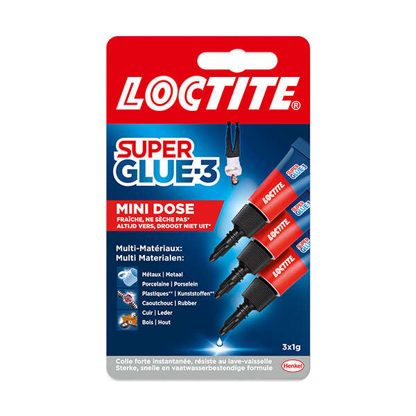 Image du produit Loctite - Mini Doses Original - STRIP 3x (1 gr)