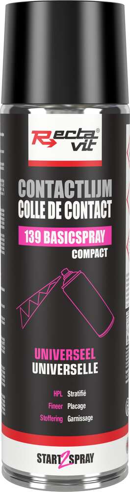 Image du produit Rectavit - Colle Contact 139 Basic Spray Universel (500 ml)