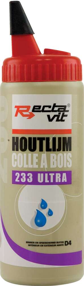 Image du produit Rectavit - Colle &agrave; Bois 233 Ultra - D4 (500 gr)