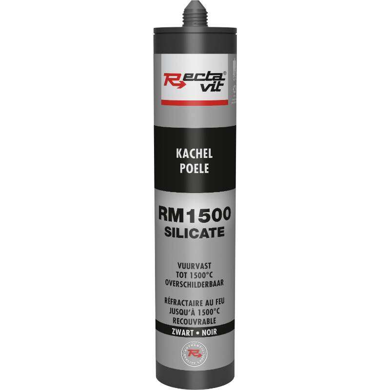 Image du produit Rectavit - Recta Mastic 1500 Poele -Noir (310 ml)