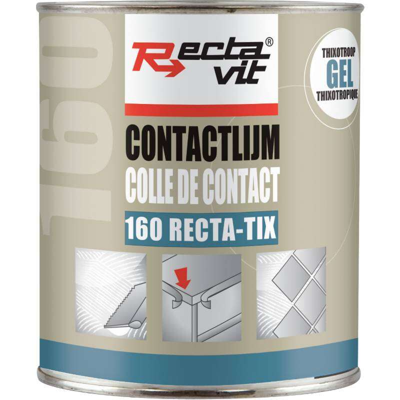 Image du produit Rectavit - Colle Contact RECTA TIX 160 250ml &agrave; 5 L