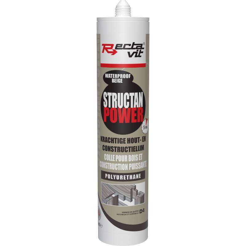Image du produit Rectavit - Colle Structan Power 5 min - D4 (310 ml)