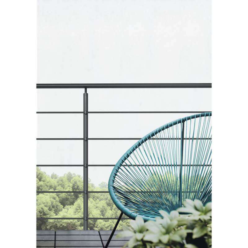 Image du produit Kordo - Garde-corps (en kit) PRESTIO - Anthracite (RAL 7016) - Pose lat&eacute;rale - 2 m