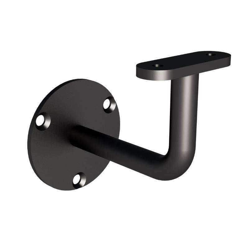 Image du produit Kordo - Support mural pour Main courante SEPIA - Aluminium Noir (RAL 9005) - (1 pi&egrave;ce)