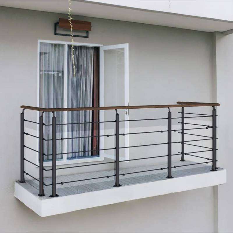 Image du produit Kordo - Verre synth&eacute;tique pour Garde-corps OPALU / PRESTIO - 940 x 640 x 4mm + 4 supports NOIR