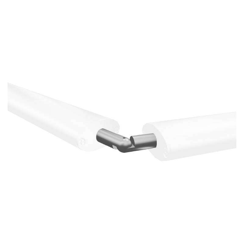 Image du produit Kordo - Coude de liaison pour Main courante - Aluminium Gris karako