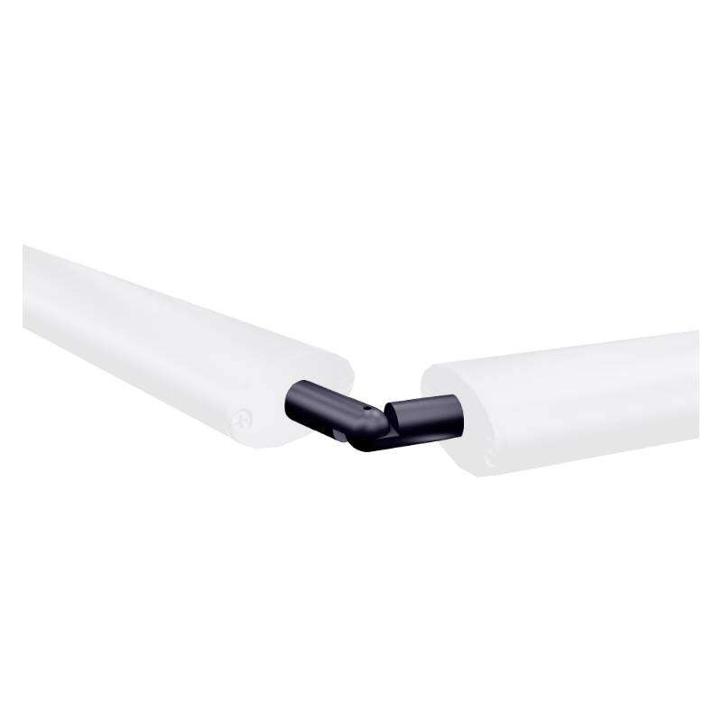 Image du produit Kordo - Coude de liaison pour Main courante - Aluminium Anthracite (RAL 7016)
