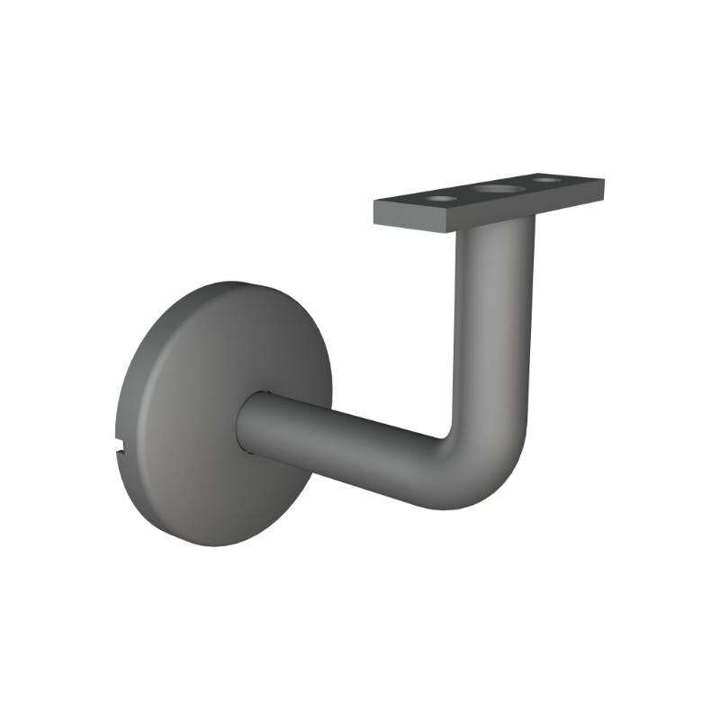 Image du produit Kordo - Support mural pour Main courante OPALU / FLEXIO - Alu Argent&eacute; (RAL 9006) - (1 pi&egrave;ce)