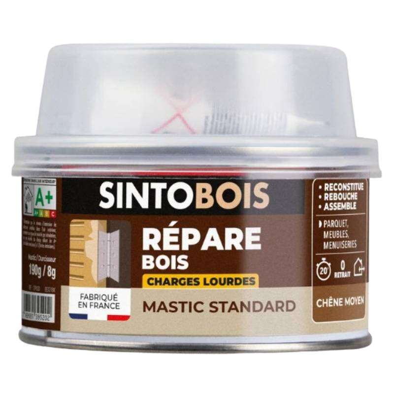 Image du produit SINTOBOIS - R&eacute;pare / Reconstitue bois pour partie manquante (Charges lourdes)  - Teintes aux choix ( 198 gr)