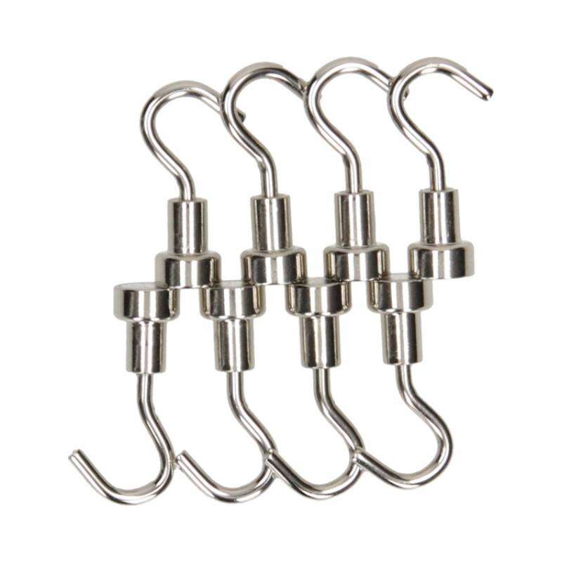 Image du produit Crochet Magn&eacute;tique - Argent&eacute; - &Oslash; 10 x 33 mm - 1 Kg (8 pi&egrave;ces)