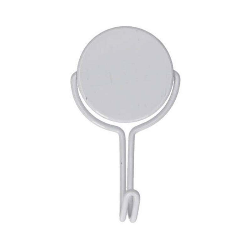 Image du produit Crochet Magn&eacute;tique - Blanc - Rotatif 360&deg; - &Oslash; 32 x 65 mm - 8 Kg (1 pi&egrave;ces)