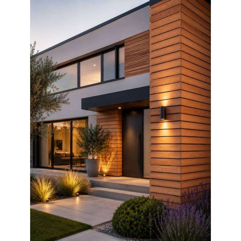Image du produit Bardage M&eacute;l&egrave;ze - Ajour&eacute; double pente - 21 x 68 mm LG