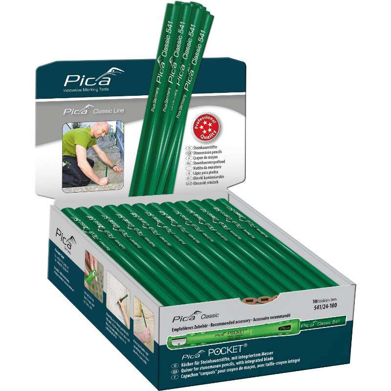 Image du produit PICA - Crayon de Ma&ccedil;on - Format Oval - 24 ou 30 cm