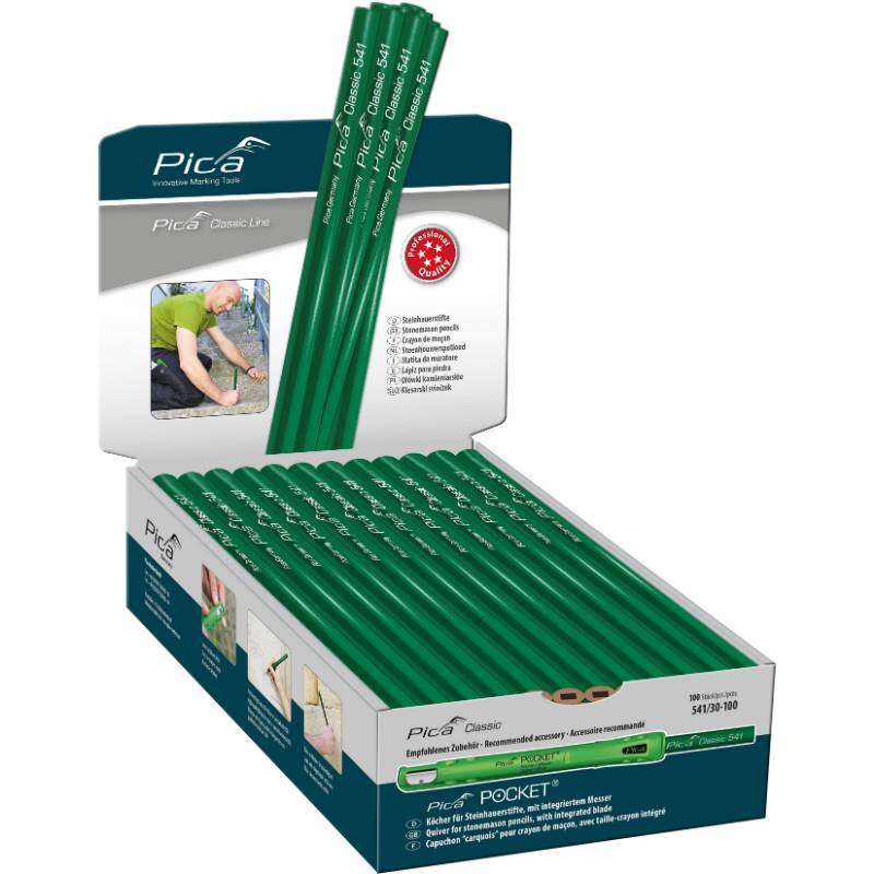 Image du produit PICA - Crayon de Ma&ccedil;on - Format Oval - 24 ou 30 cm