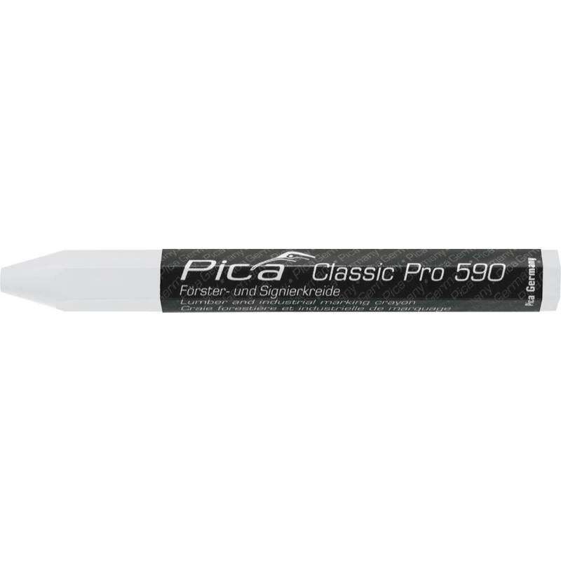 Image du produit PICA - Craie Foresti&egrave;re et Industrielle PRO - 12 x 120 mm - Blanc