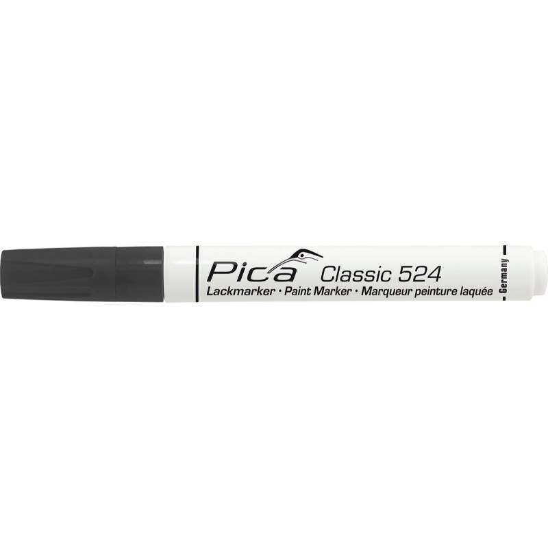 Image du produit PICA - Marqueur de Peinture - Pointe Ronde - Trait de 2 &agrave; 4 mm - Noir