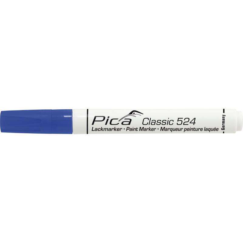 Image du produit PICA - Marqueur de Peinture - Pointe Ronde - Trait de 2 &agrave; 4 mm - Bleu