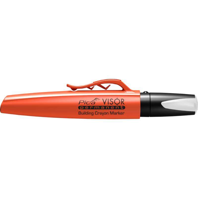 Image du produit PICA - Marqueur Permanent (VISOR) - Pointe de 10 mm - Blanc