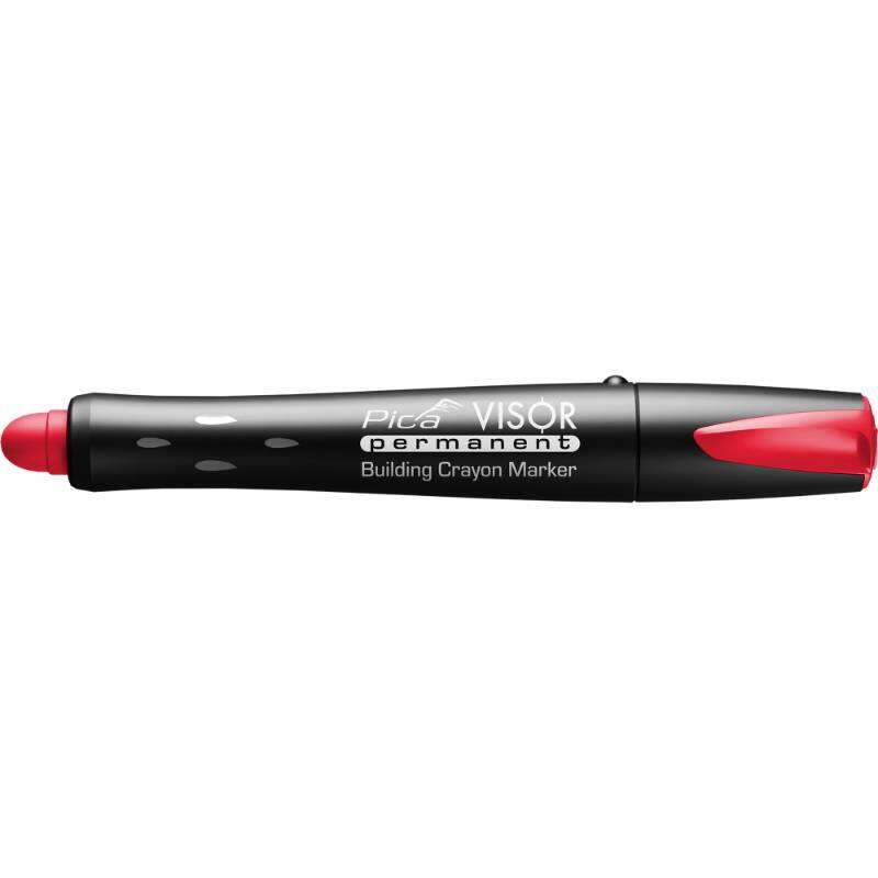 Image du produit PICA - Recharge p/Marqueur Permanent (VISOR) - Pointe de 10 mm - Rouge - (4 pcs)