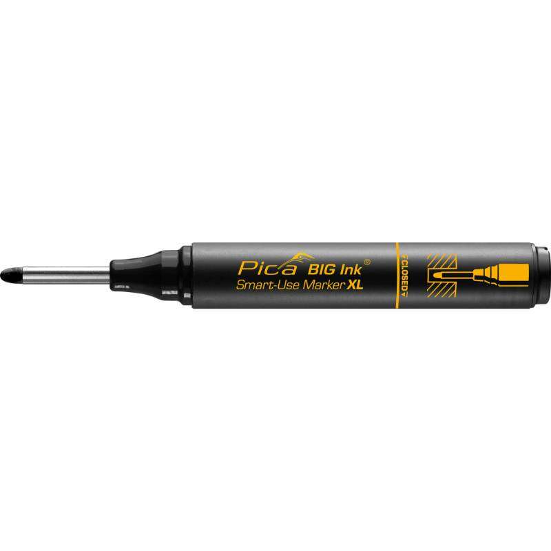 Image du produit PICA - Marqueur p/Trou profond (INK, XL) - Pointe de 2 &agrave; 4 mm - Noir