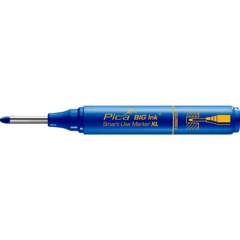 Image du produit PICA - Marqueur p/Trou profond (INK, XL) - Pointe de 2 &agrave; 4 mm - Bleu