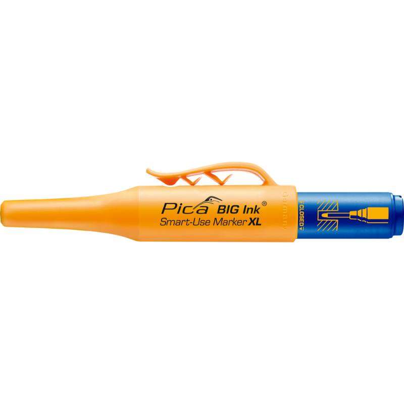Image du produit PICA - Marqueur p/Trou profond (INK, XL) - Pointe de 2 &agrave; 4 mm - Bleu