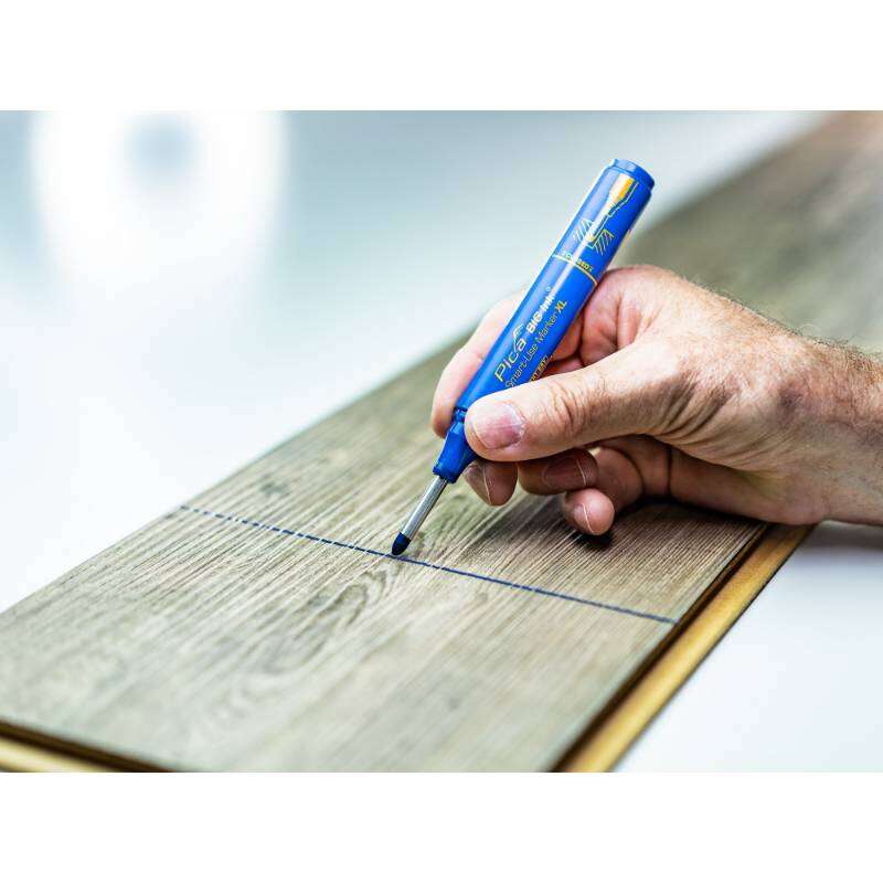 Image du produit PICA - Marqueur p/Trou profond (INK, XL) - Pointe de 2 &agrave; 4 mm - Bleu