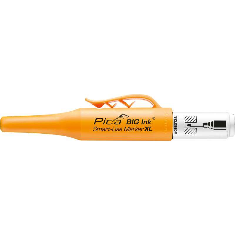 Image du produit PICA - Marqueur p/Trou profond (INK, XL) - Pointe de 2 &agrave; 4 mm - Blanc