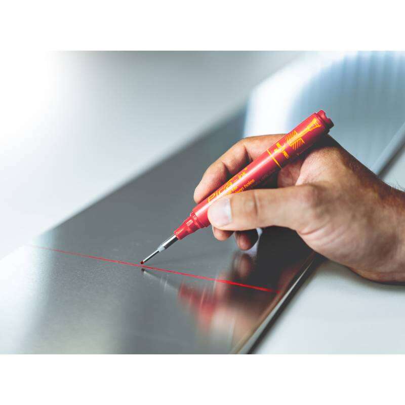 Image du produit PICA - Marqueur p/Trou profond (INK) - Pointe de 1,5 mm - Rouge
