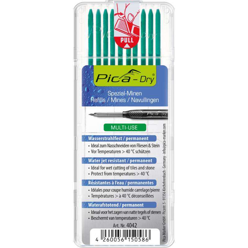Image du produit PICA - Recharge (DRY) Permanent - Vert - (10 mines)