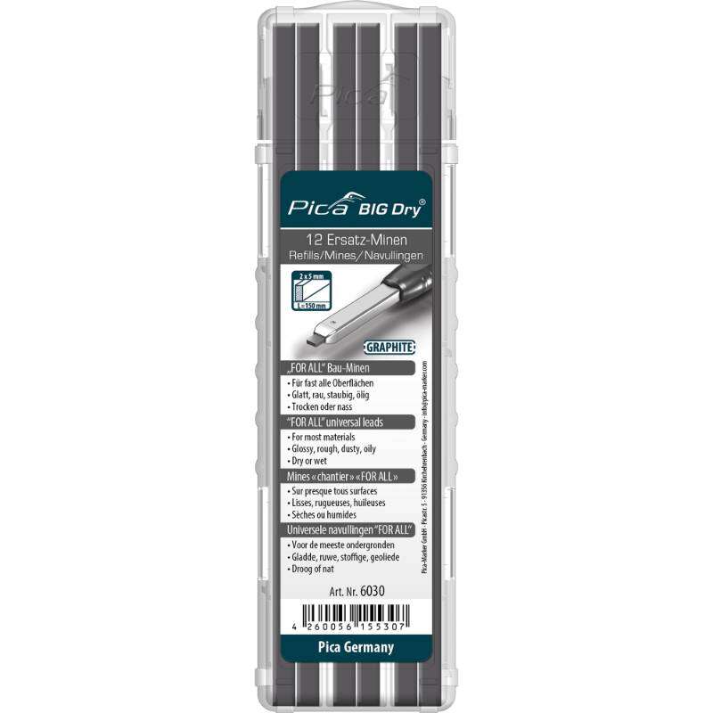 Image du produit PICA - Recharge (Big DRY) Soluble - Graphite 2B - (12 mines)