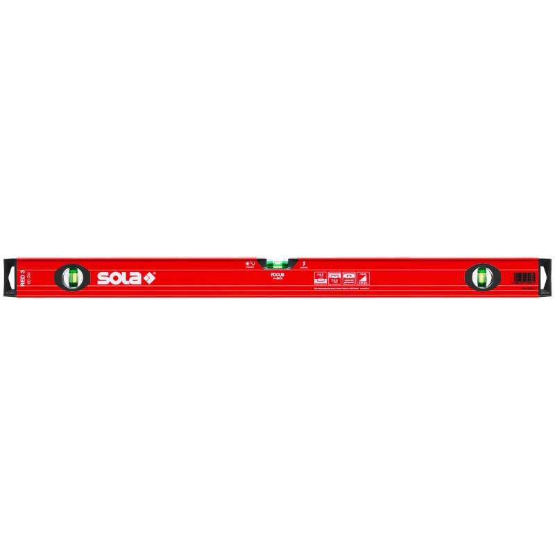 Image du produit SOLA - Niveau &agrave; bulle en Aluminium - Longueur au choix (RED 3)