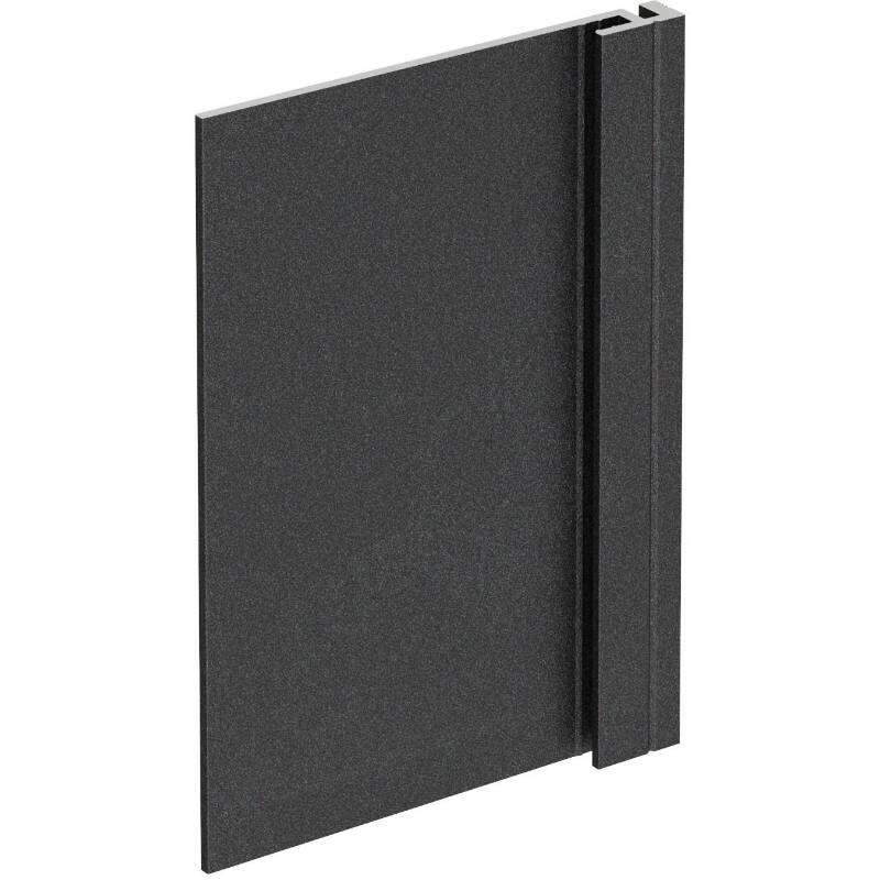 Image du produit Cladix > Flush Start Profil - RAL9005 - Lg. 3.005 m