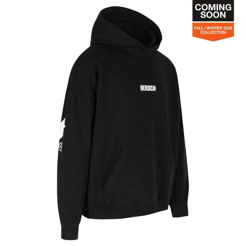 Image du produit HEROCK&reg; - Sweat &agrave; capuche oversize - EDITION LIMITEE - Noir