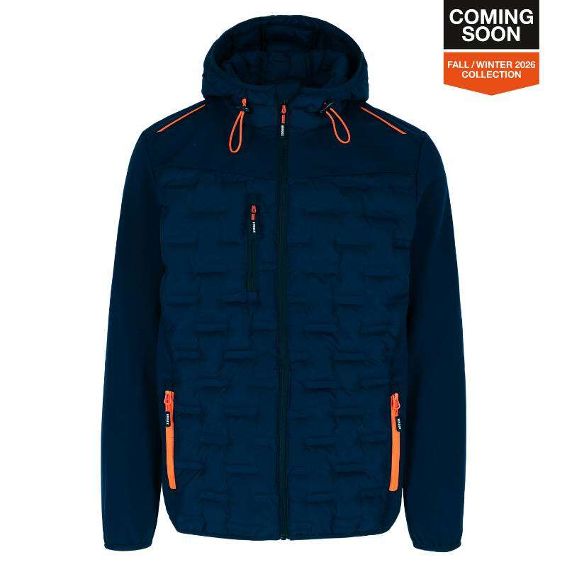 Image du produit HEROCK&reg; - Veste matelass&eacute;e HYBRID - EDITION LIMITEE - Bleu marine