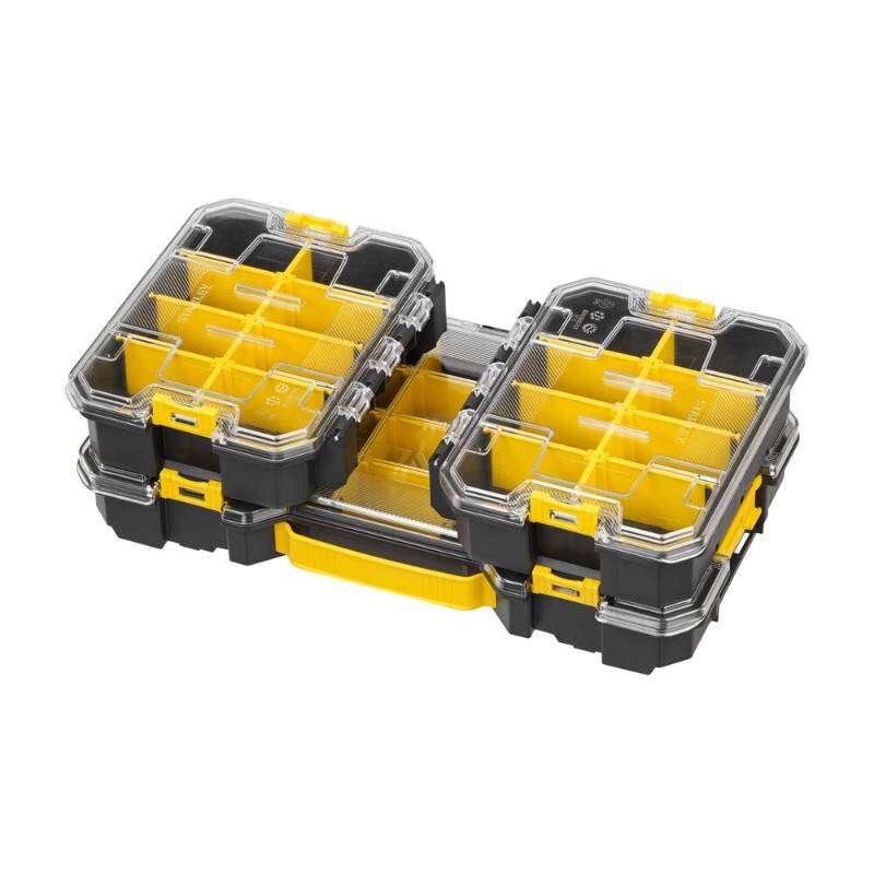 Image du produit STANLEY Fatmax - Bo&icirc;tes Organiseurs modulaires -  TRIPACK (x3) - PRO-STACK - 450 x 225 x 140 mm