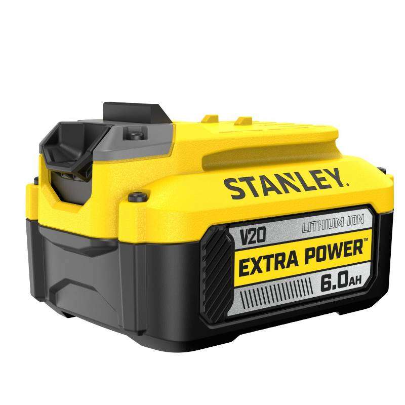 Image du produit STANLEY V20 - Batterie 6.0 Ah - 18V - Lithium-ion - SFMCB2106-XJ