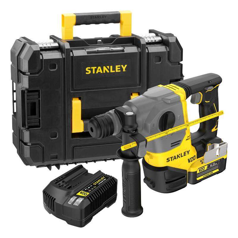 Image du produit STANLEY V20 18V - Marteau Pneumatique SDS-plus Brushless - Coffret Prostack - SFMCH910M1T-QW