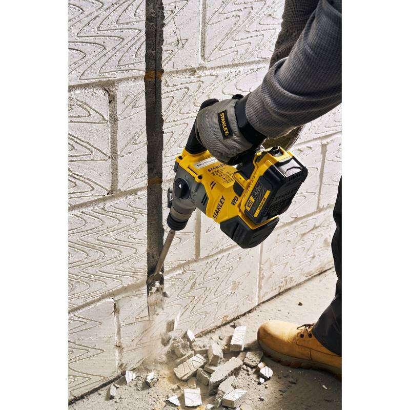 Image du produit STANLEY V20 18V - Marteau Pneumatique SDS-plus Brushless - Coffret Prostack - SFMCH910M1T-QW